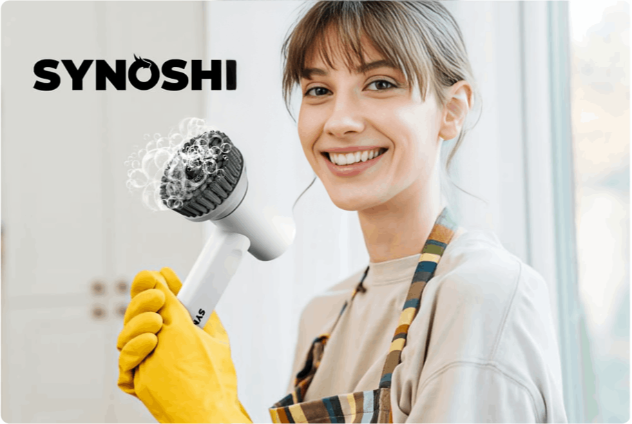 Synoshi Spin Power Scrubber